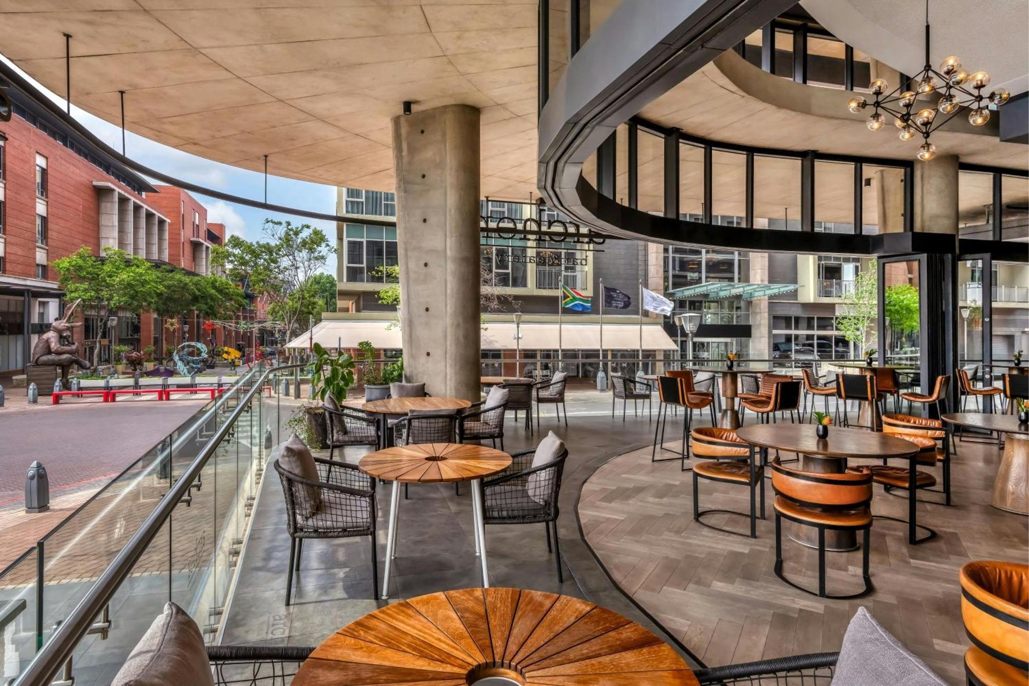 Johannesburg Marriott Hotel Melrose Arch Exterior photo